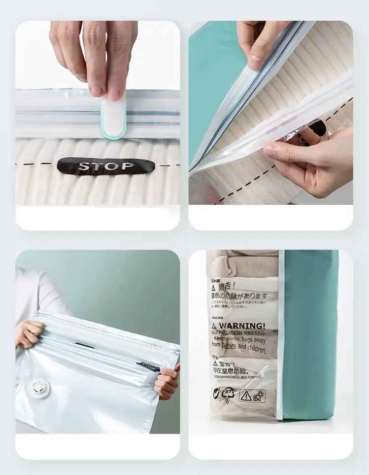 sac de rangement sous vide pratique