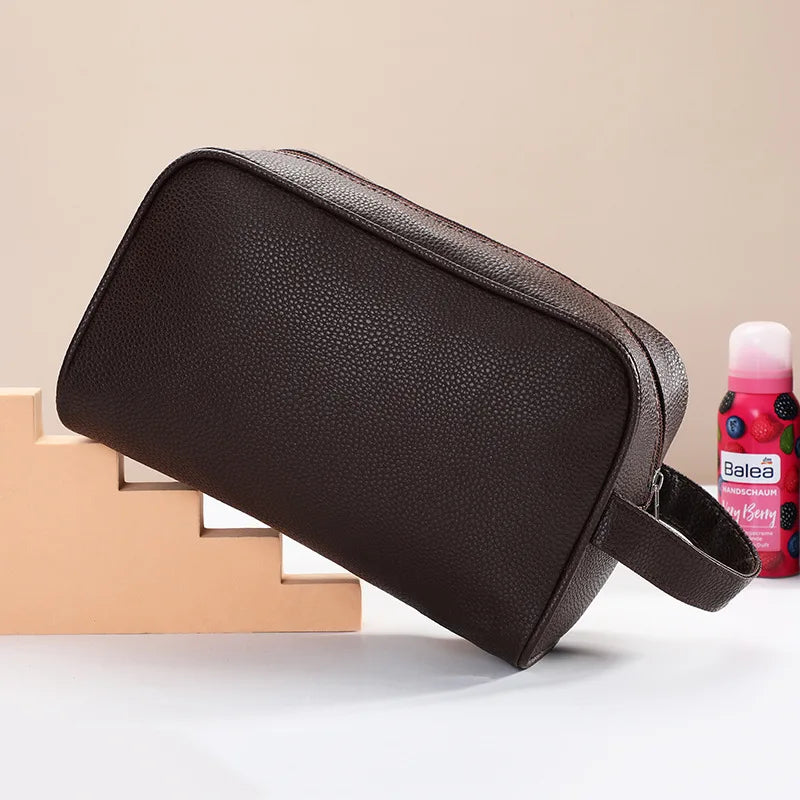 Trousse de toilette homme | Cuir Élégant