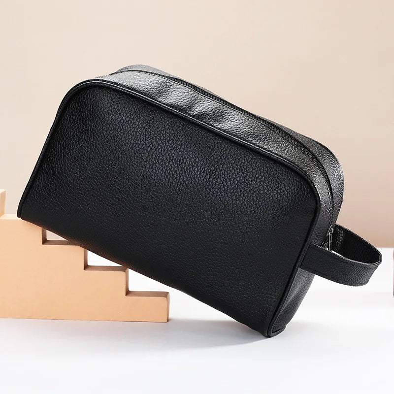 Trousse de toilette homme | Cuir Élégant