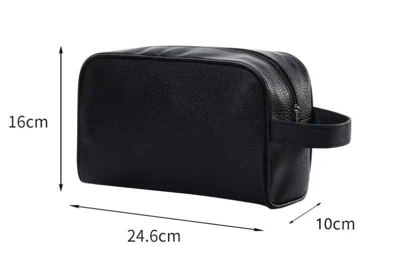 Trousse de toilette homme | Cuir Élégant