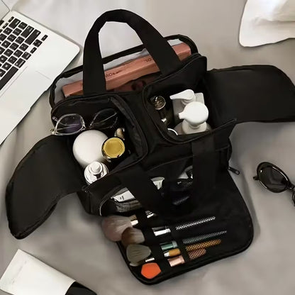 trousse de toilette salle de bain noire femme