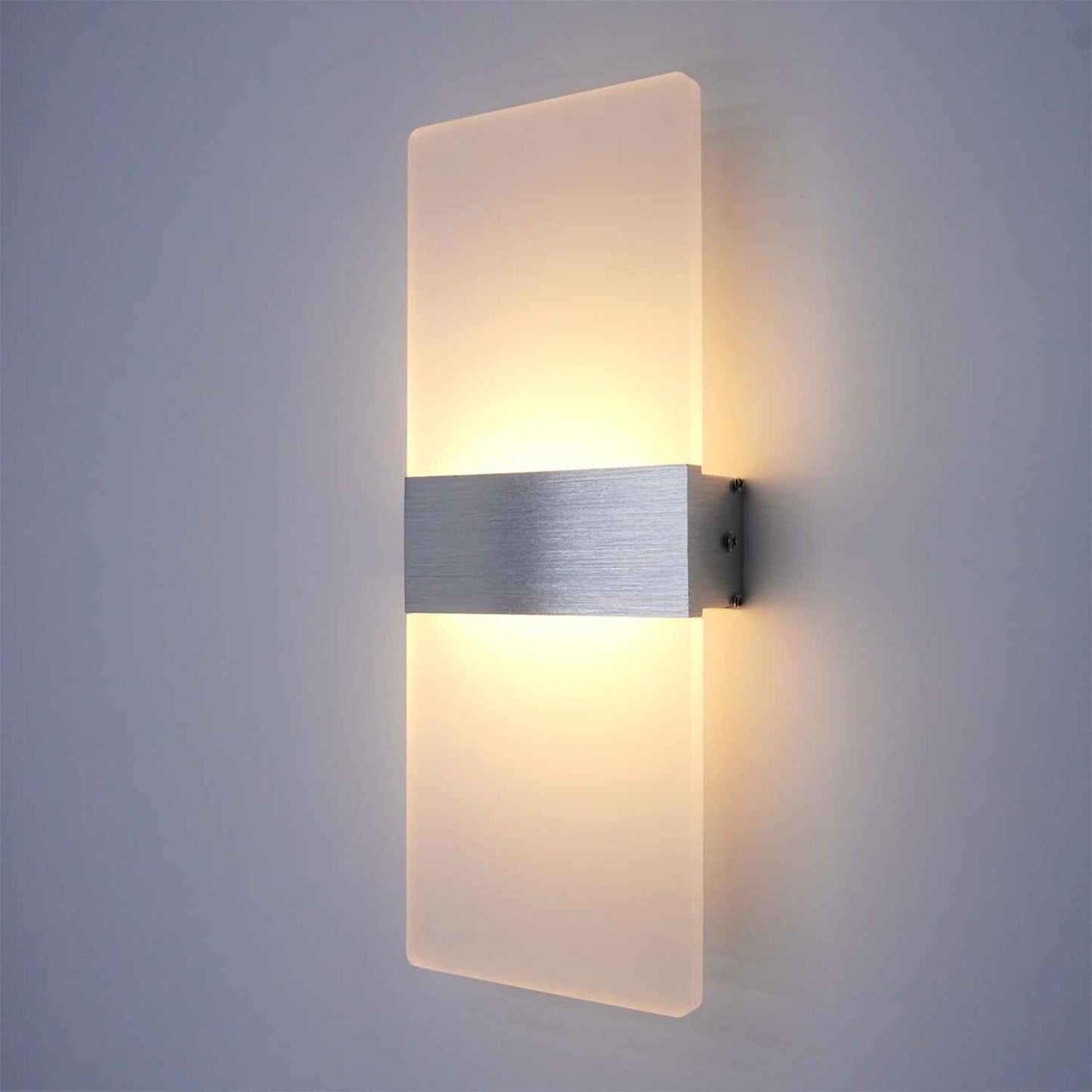 applique murale chambre argent