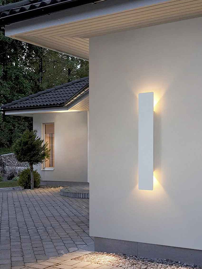 applique murale exterieur blanc