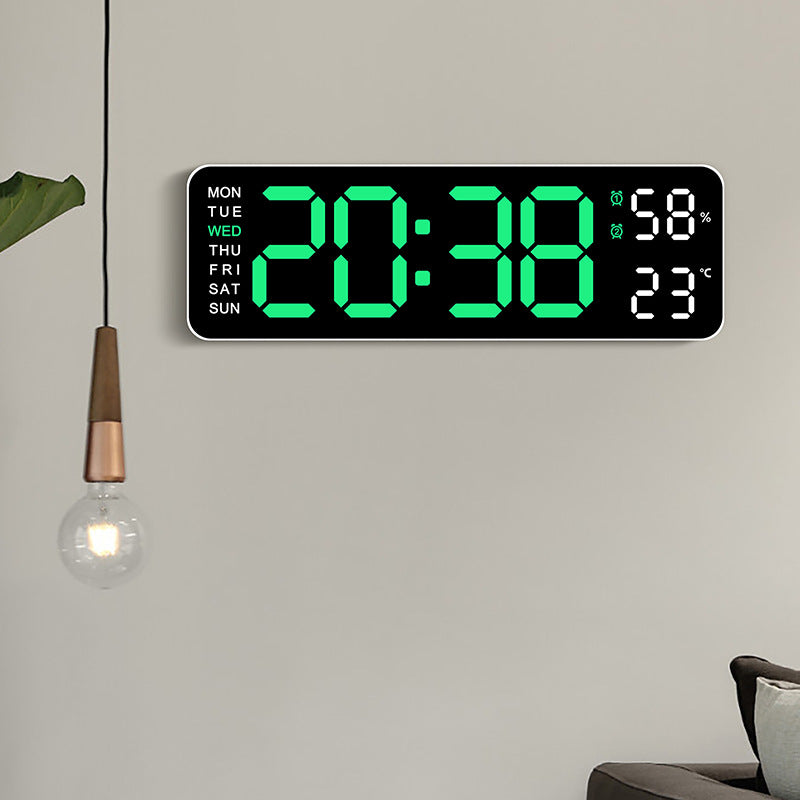 beau decor horloge numerique murale