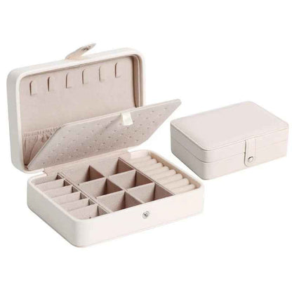 boite a bijoux beige