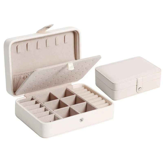 boite a bijoux beige