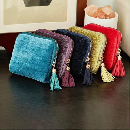 boite a bijoux pochette cinq couleurs