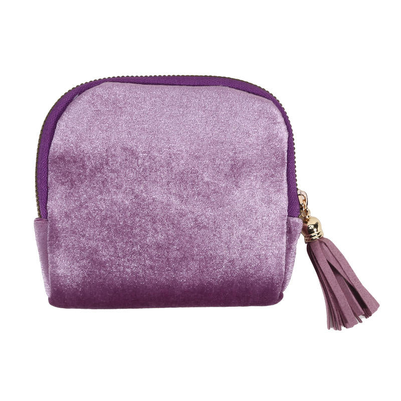 boite a bijoux pochette mauve