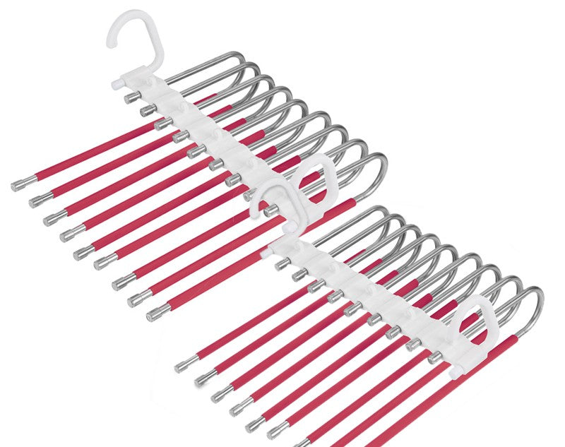 cintre pantalon rose rouge deux