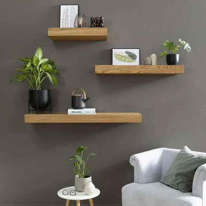 etagere bois espace pour cacher petit objet