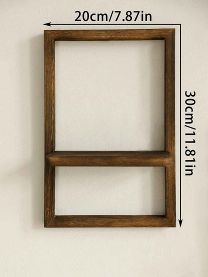 etagere bois fonce dimensions