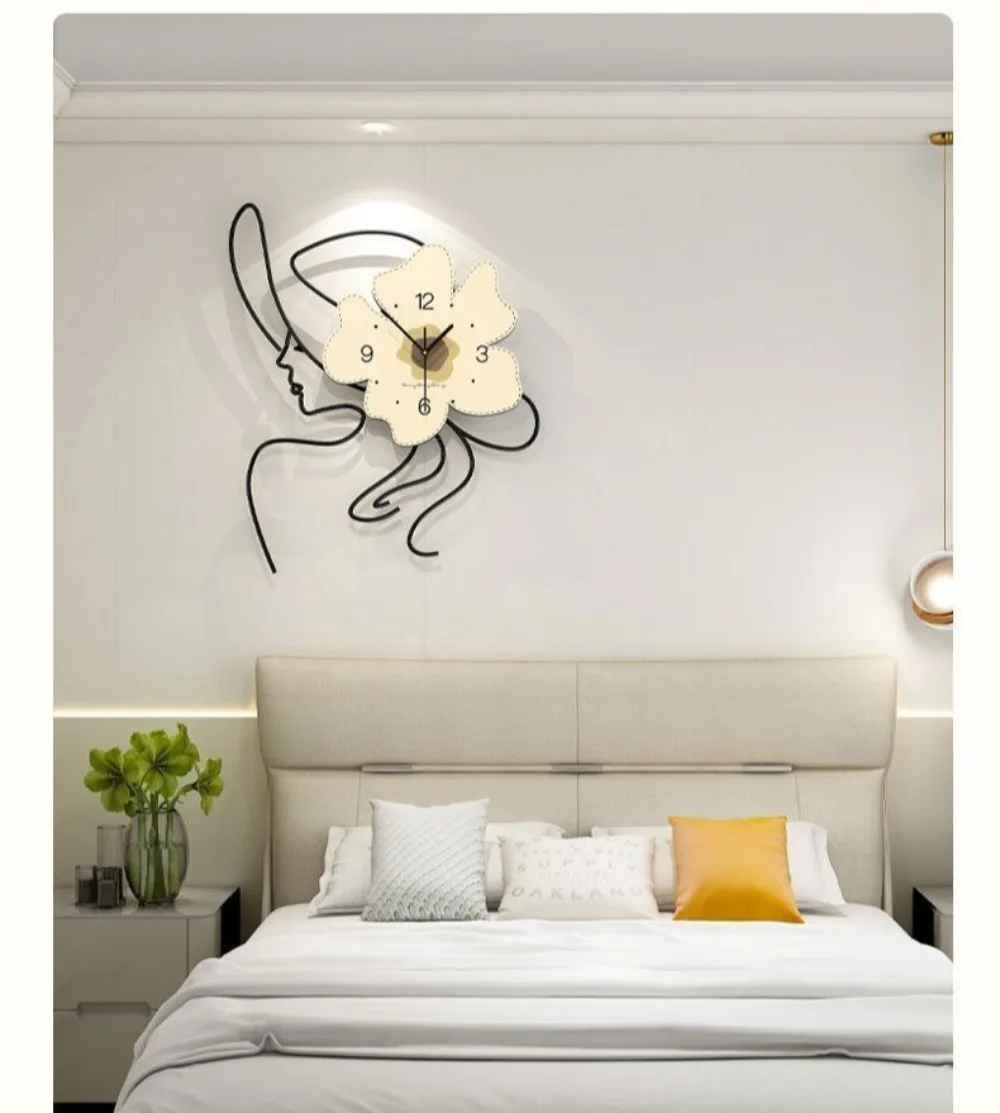 grande horloge murale moderne