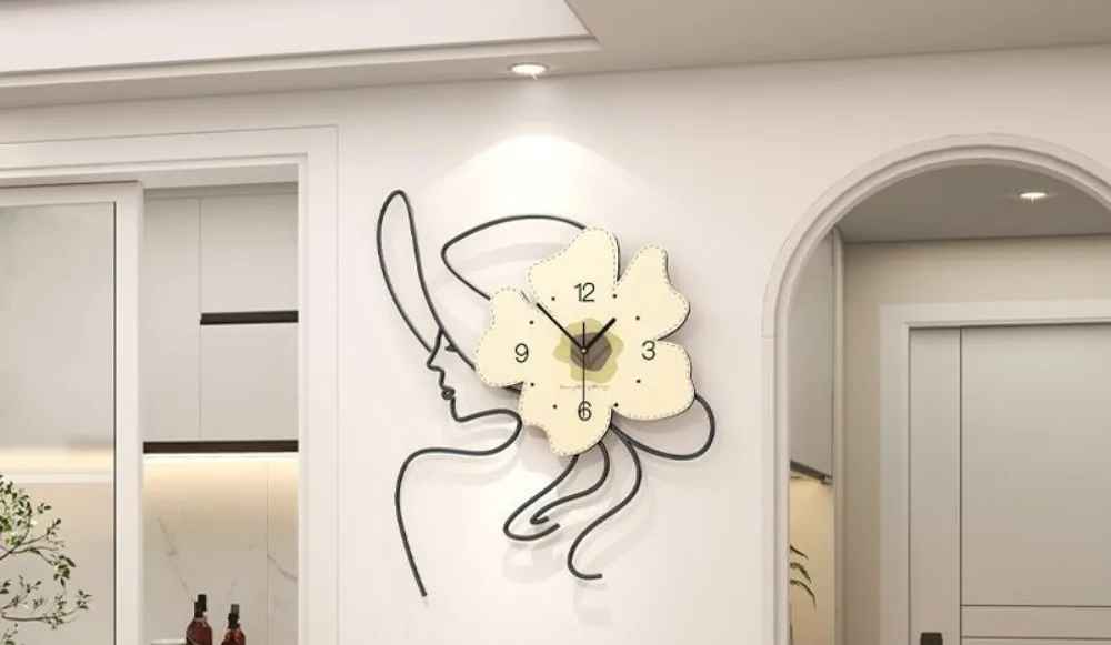 horloge murale design style