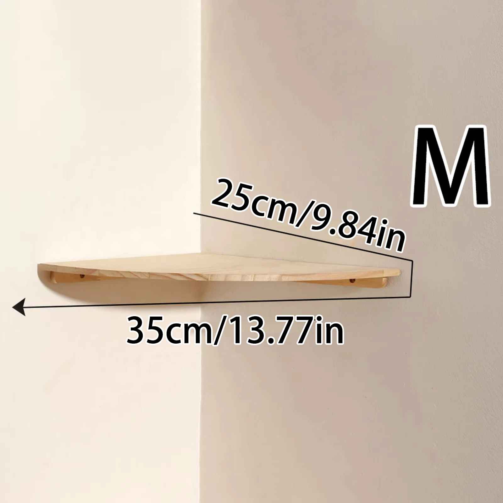 moyenne etagere bois murale