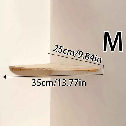 moyenne etagere bois murale