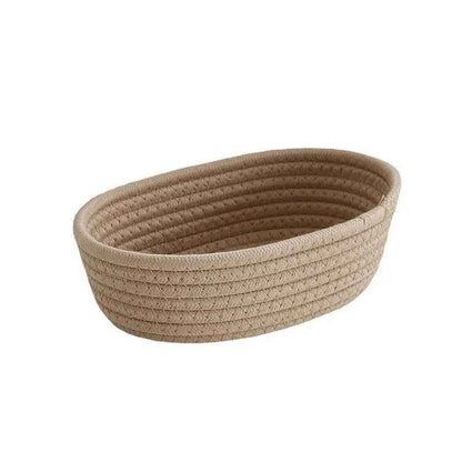 panier de rangement beige