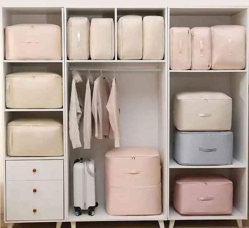 placard organise avec sac sous vide