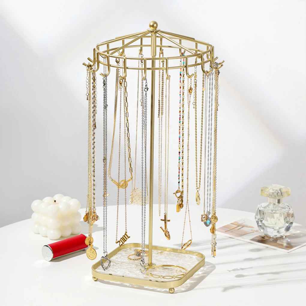 porte bijoux or
