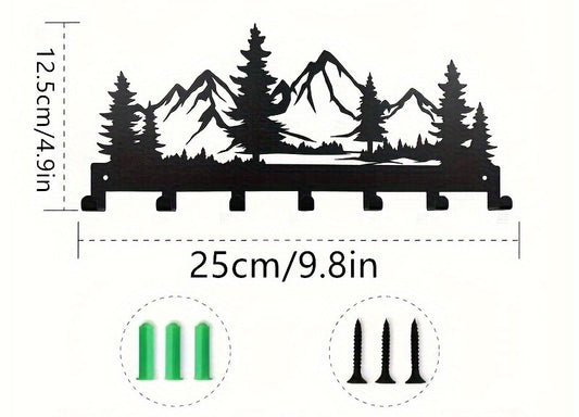 porte cle mural avec vis