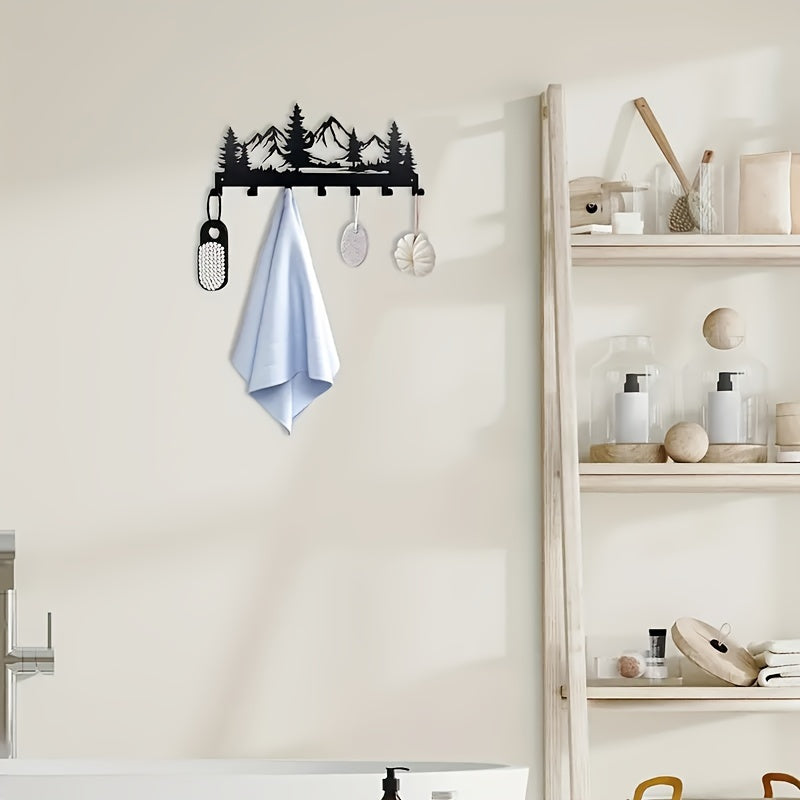 porte cle mural pour salle de bain