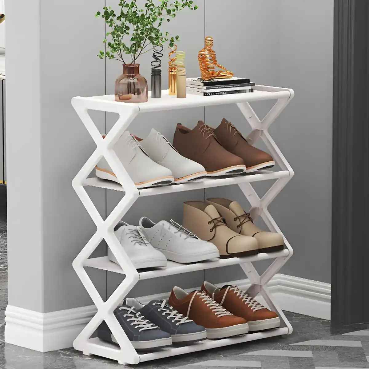 range chaussures blanc joli