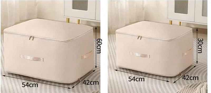 sac sous vide non compresse et compresse