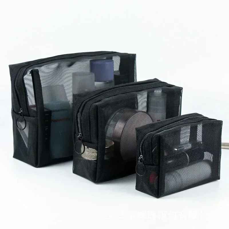 trio trousse de toilette noir