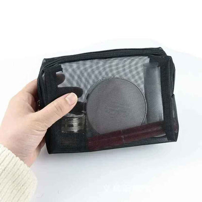 trousse de toilette avec transparence