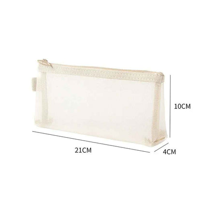trousse de toilette beige avec dimensions
